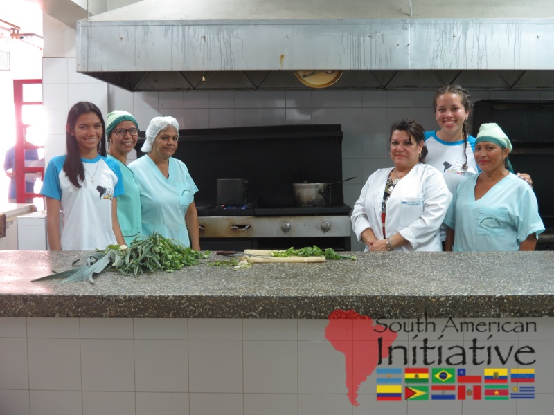 SAI Partnering with Hospital Teams to Prepare Food