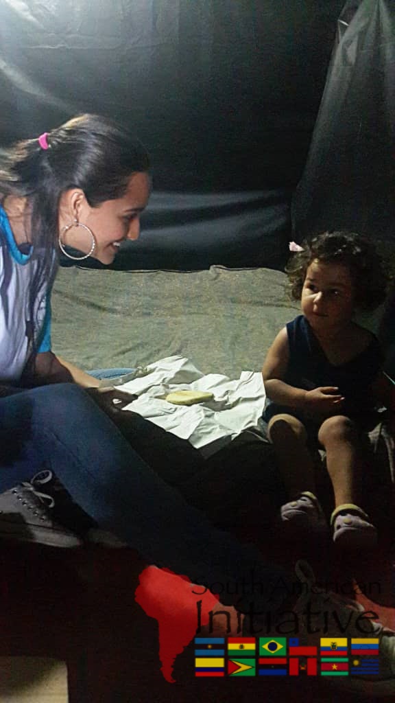 SAI Storytelling Time for Children in Refugee Shelter