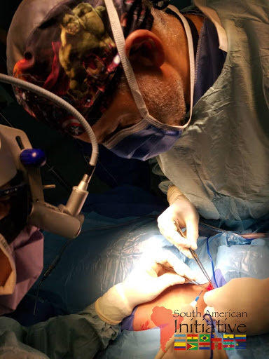 Doctors on Life-Saving surgery.