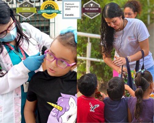 Orphans Receiving Free Medical Care Provided by SAI Doctors