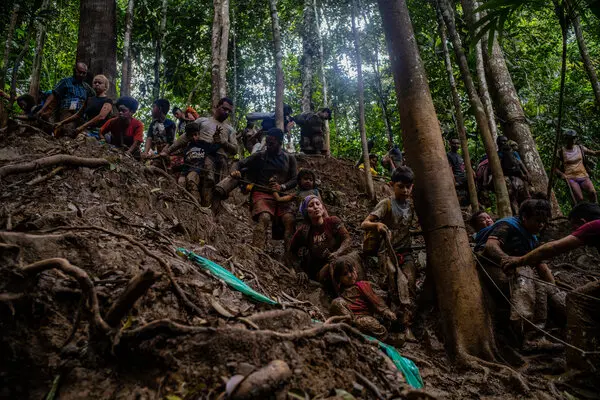Five times the number of migrant minors crossing the Darien, help Venezuela, you must donate.